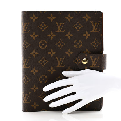 Louis Vuitton Monogram Large Ring Agenda Cover 2 of 10
