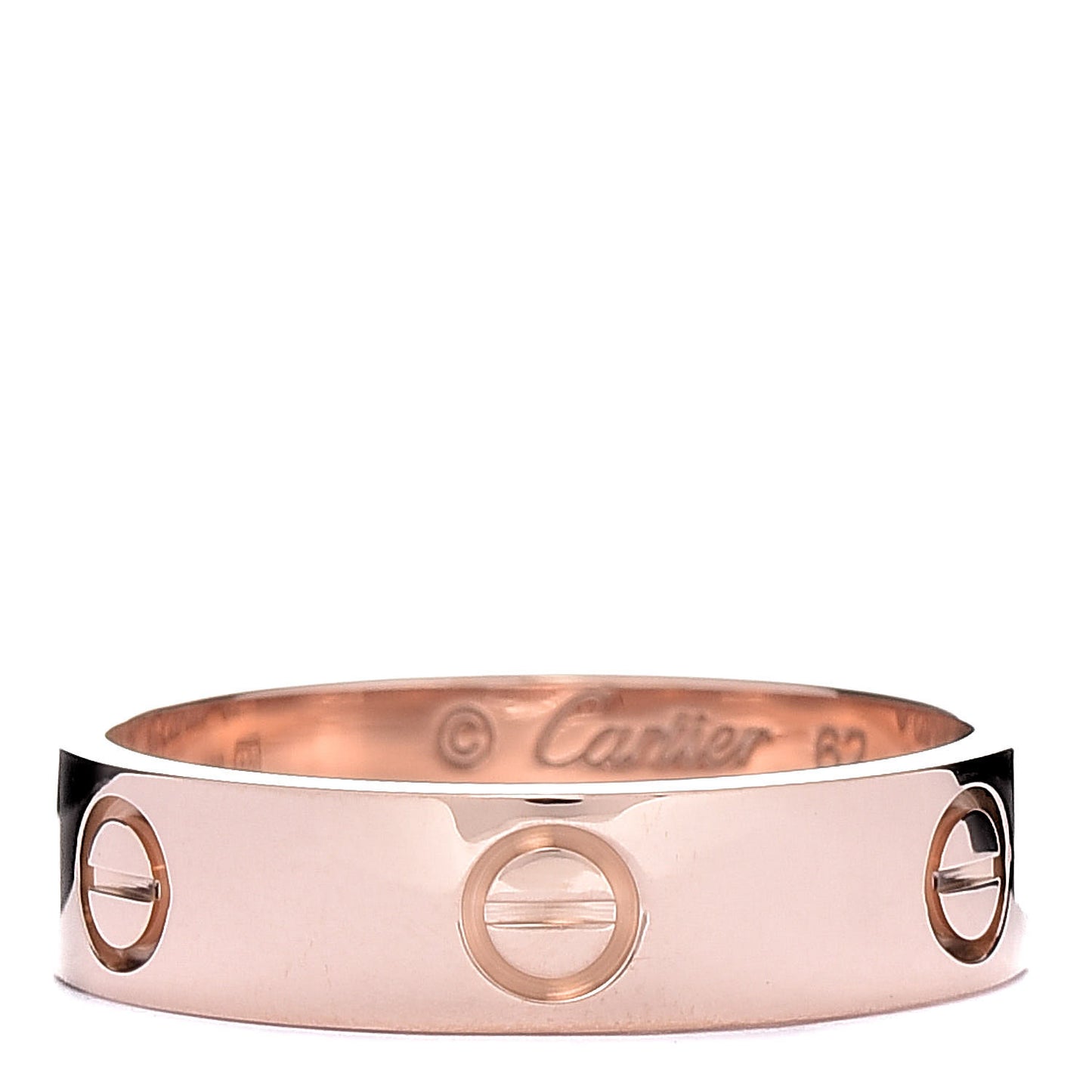 18K Pink Gold 5.5mm LOVE Ring 62 10