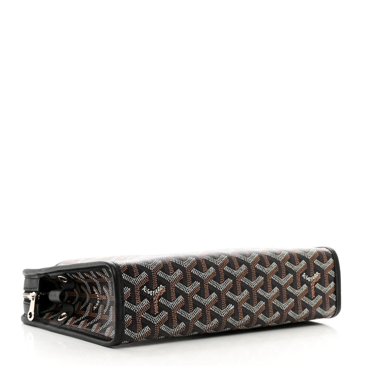 Goyard Goyardine Jouvence MM Toiletry Pouch Black 4 of 7