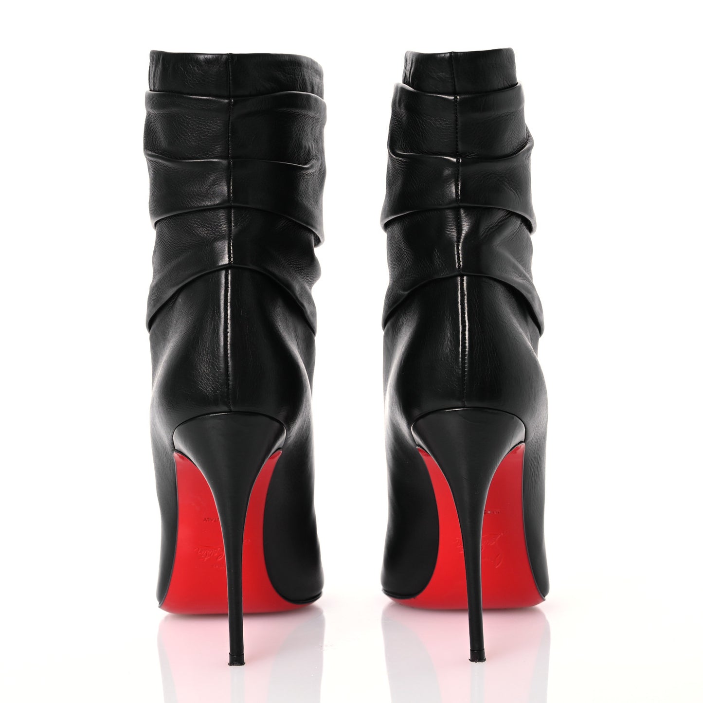 Calfskin Ishtar 100 Booties 37 Black