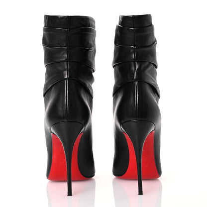 Christian Louboutin Calfskin Ishtar 100 Booties 37 Black 5 of 14