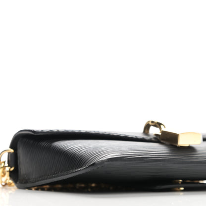 Louis Vuitton Epi Padlock On Strap Black 9 of 10