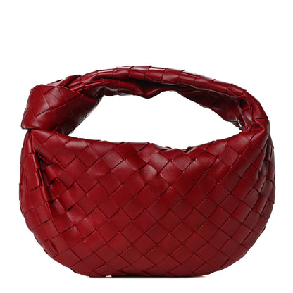 Bottega Veneta Nappa Intrecciato Mini Jodie Dark Red 1 of 11