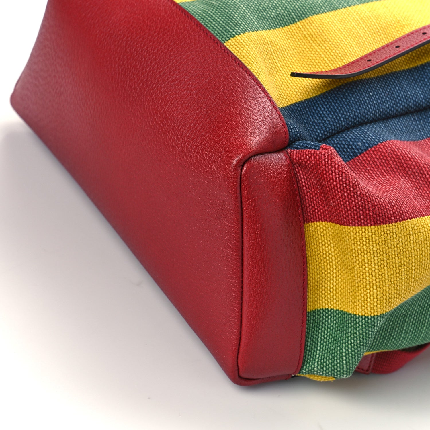 Gucci Canvas Marley Stripe Script Logo Gucci 100 Backpack Multicolor 9 of 9