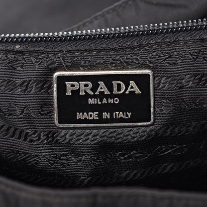 Prada Tessuto Nylon Vela Chain Backpack Black 5 of 17