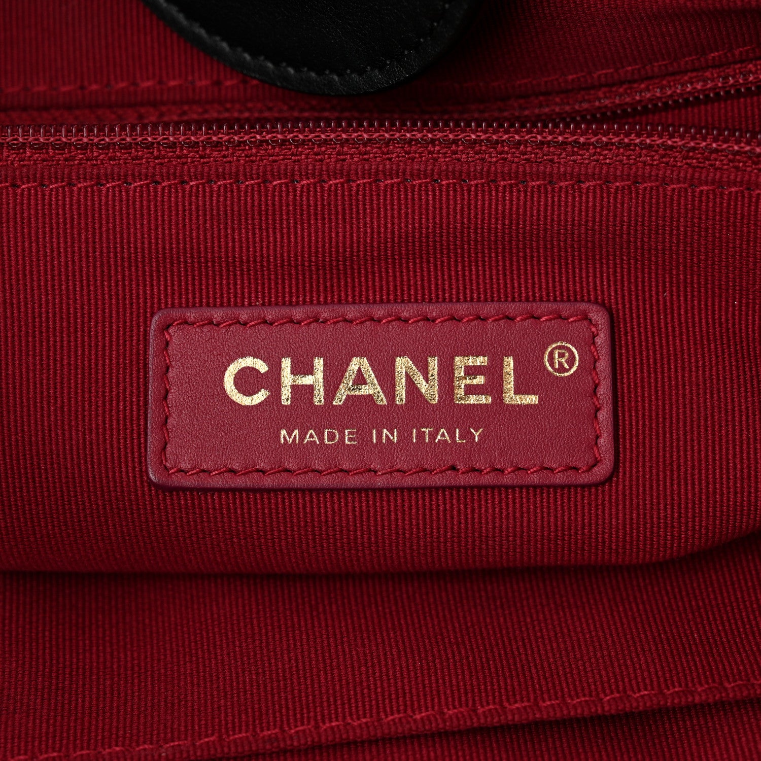 Chanel Calfskin Small Deauville Tote Black 7 of 15