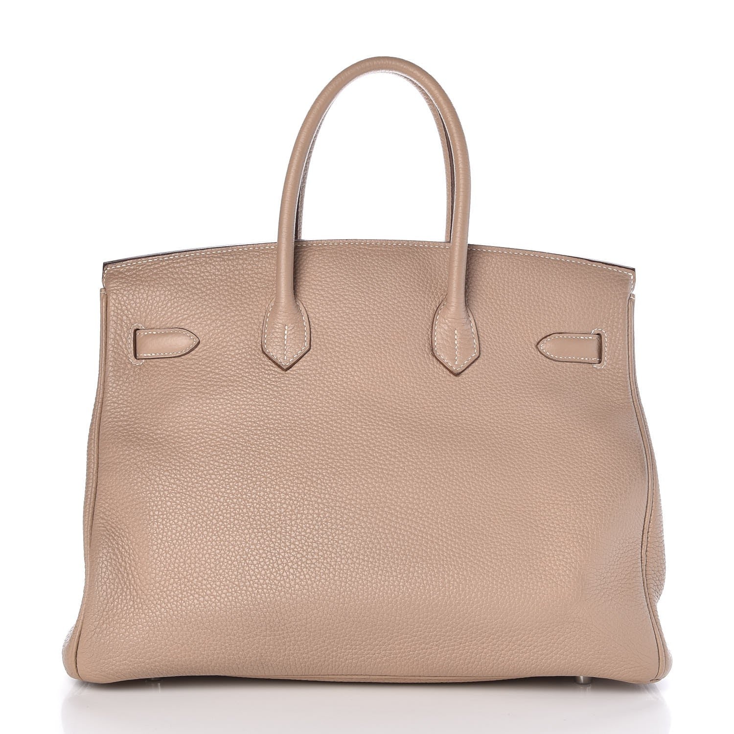 Hermes Taurillon Clemence Birkin 35 Argile 5 of 33
