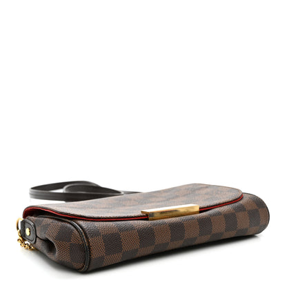 Louis Vuitton Damier Ebene Favorite PM 4 of 10