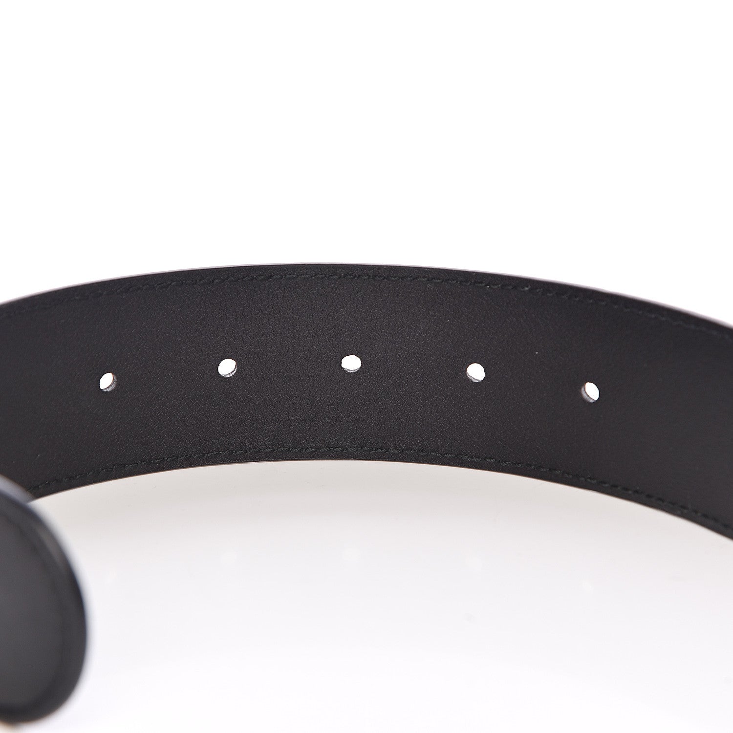 Gucci Calfskin Double G 40mm Belt 85 34 Black 6 of 8