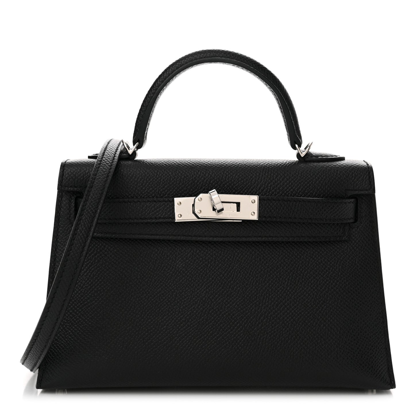 Epsom Mini Kelly Sellier 20 Black