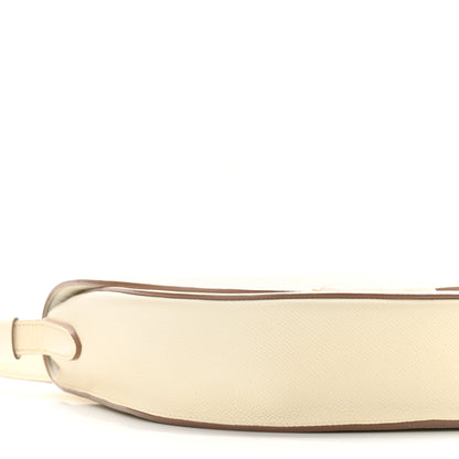 Celine Grained Calfskin Compact Trotteur White 9 of 10