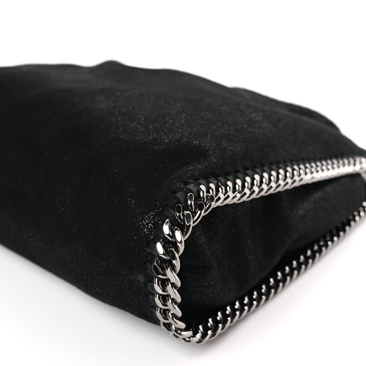 Shaggy Deer Small Falabella Tote Black