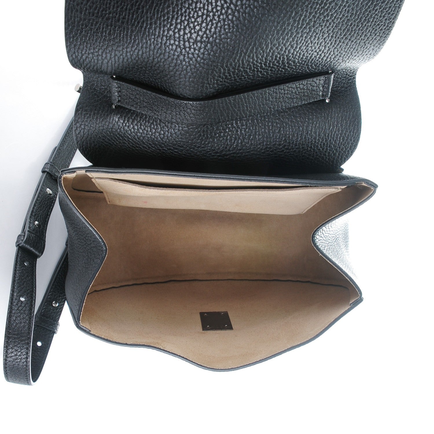 Chloe Grained Lambskin Medium Drew Shoulder Bag Black 5 of 8