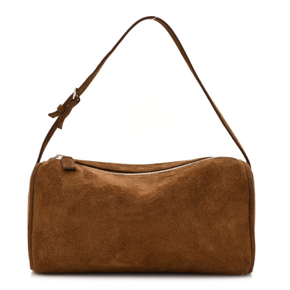 The Row Suede 90's Bag Camel 1 of 10