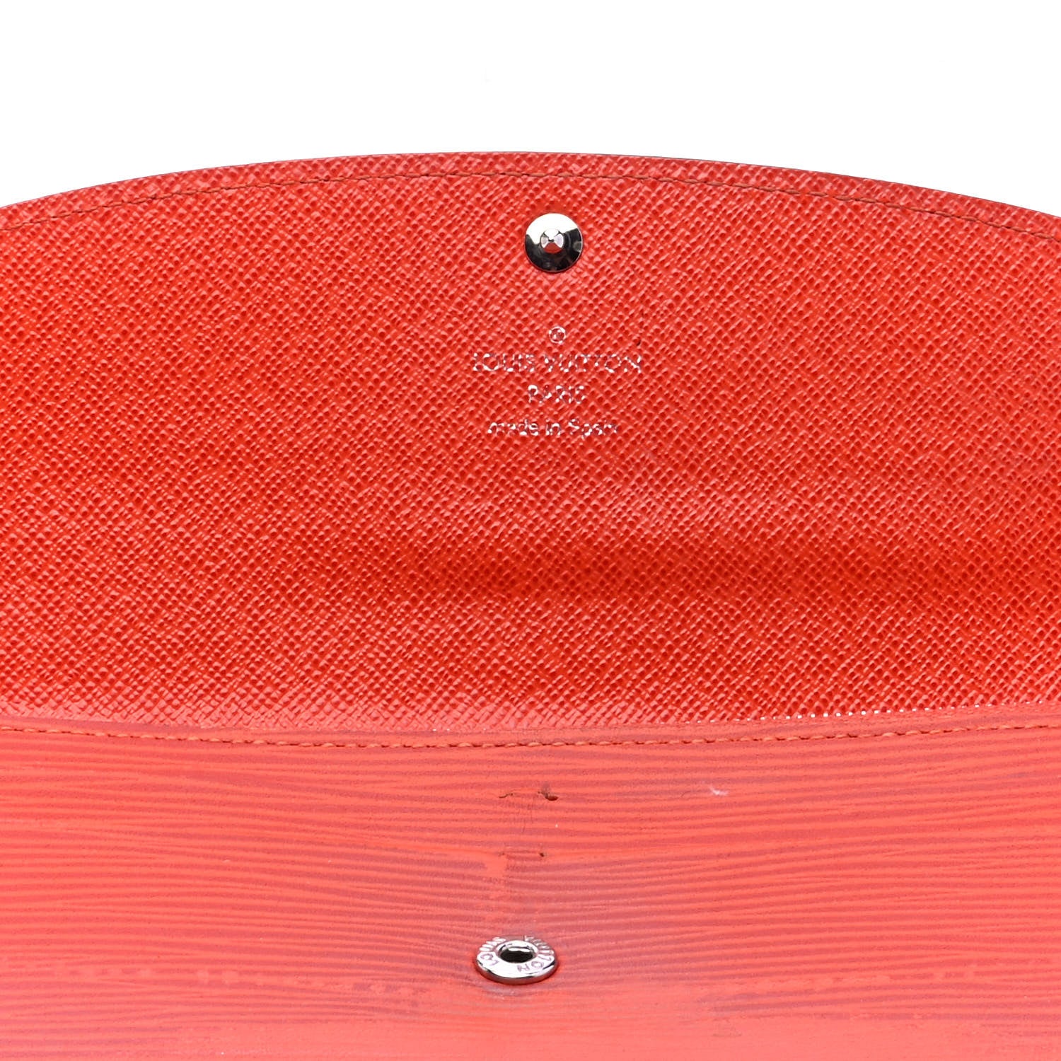 Louis Vuitton Epi Emilie Wallet Coquelicot 4 of 5