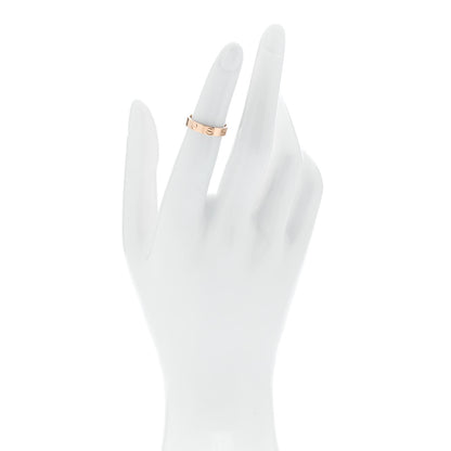 Cartier 18K Pink Gold 3.5mm LOVE Wedding Band Ring 47 4 2 of 5