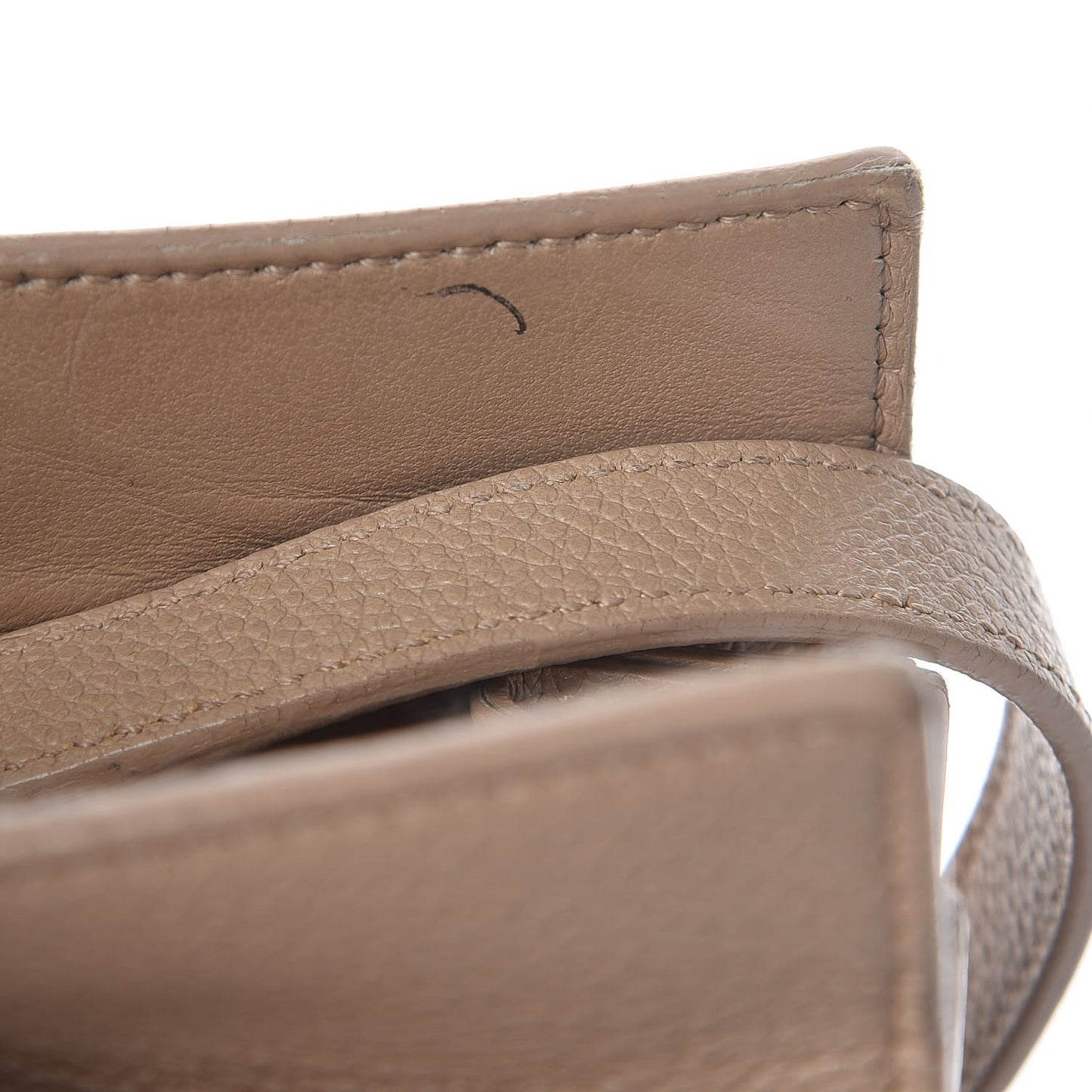 Grained Calfskin Small Sac De Jour Nude Powder