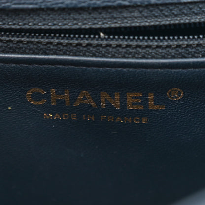 Chanel Caviar Quilted Mini Sweet Classic Flap Navy Blue 6 of 11