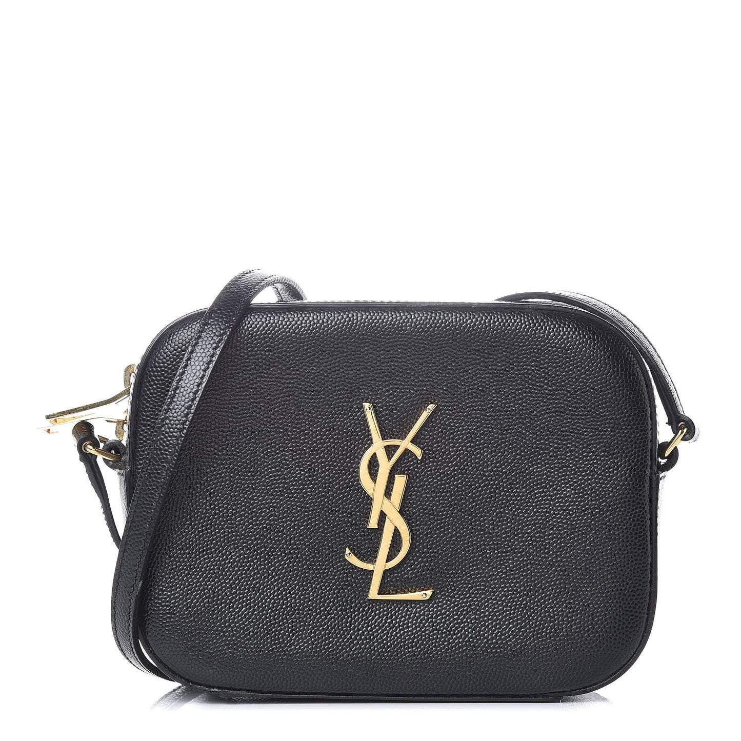 Grain De Poudre Small Classic Monogram Camera Bag Black