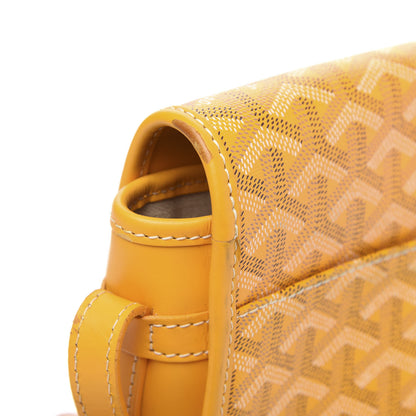 Goyard Goyardine Belvedere PM Messenger Bag Yellow 10 of 11
