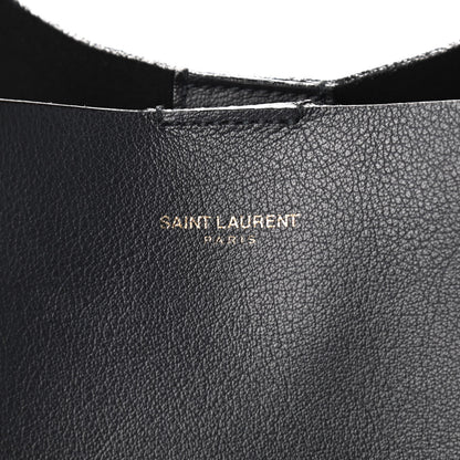 Saint Laurent Calfskin Large Shopping Tote Black 8 of 8