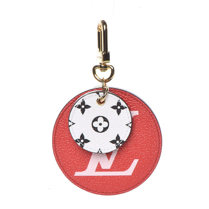 Louis Vuitton Monogram Giant Bag Charm Key Holder Rouge 1 of 4