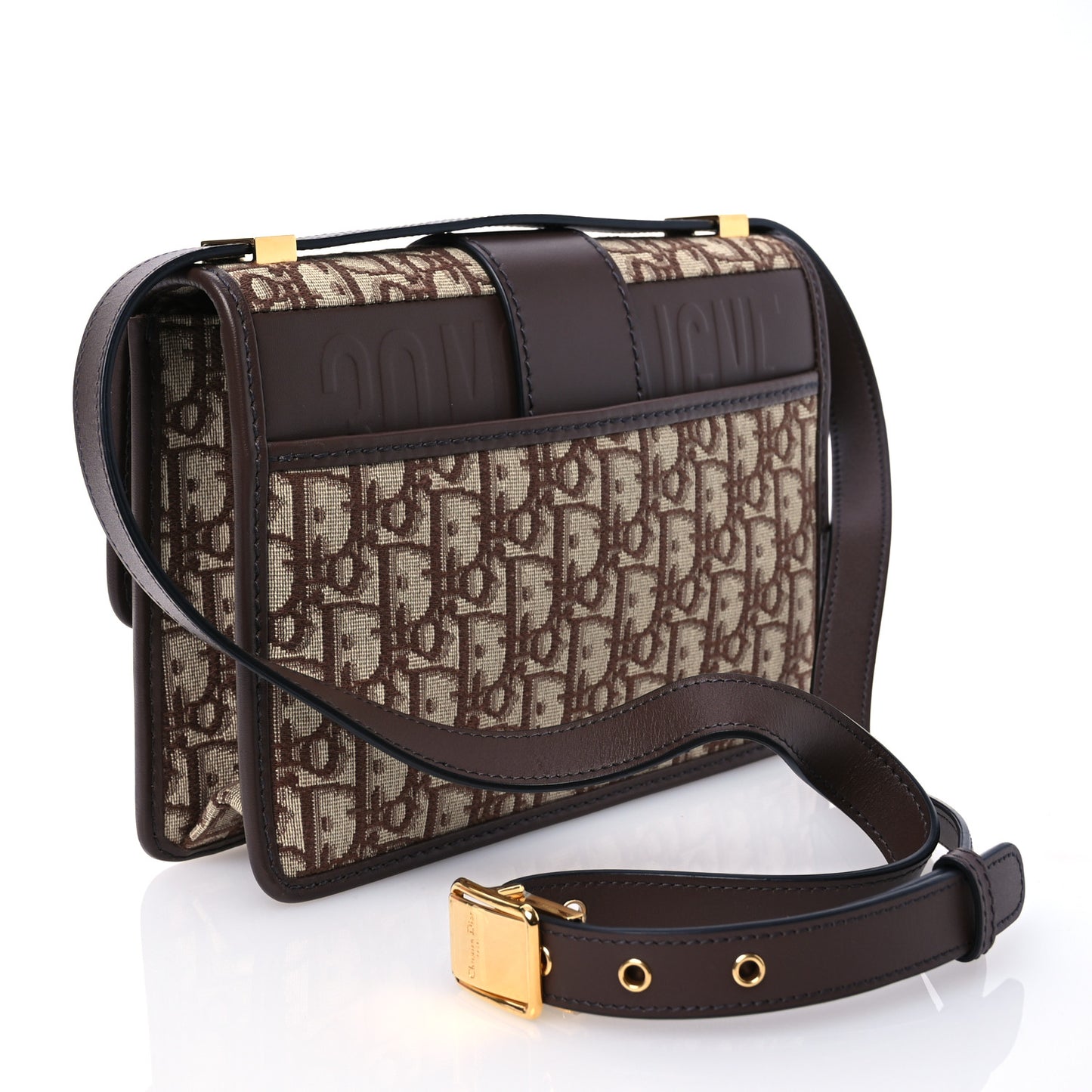 Oblique 30 Montaigne Flap Bag Brown