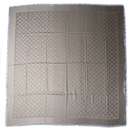Louis Vuitton Silk Wool Monogram Shawl Verone 3 of 5
