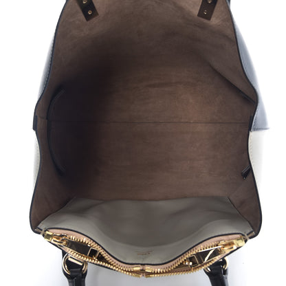 Chloe Smooth Calfskin Baylee Tote Beige Black 5 of 10