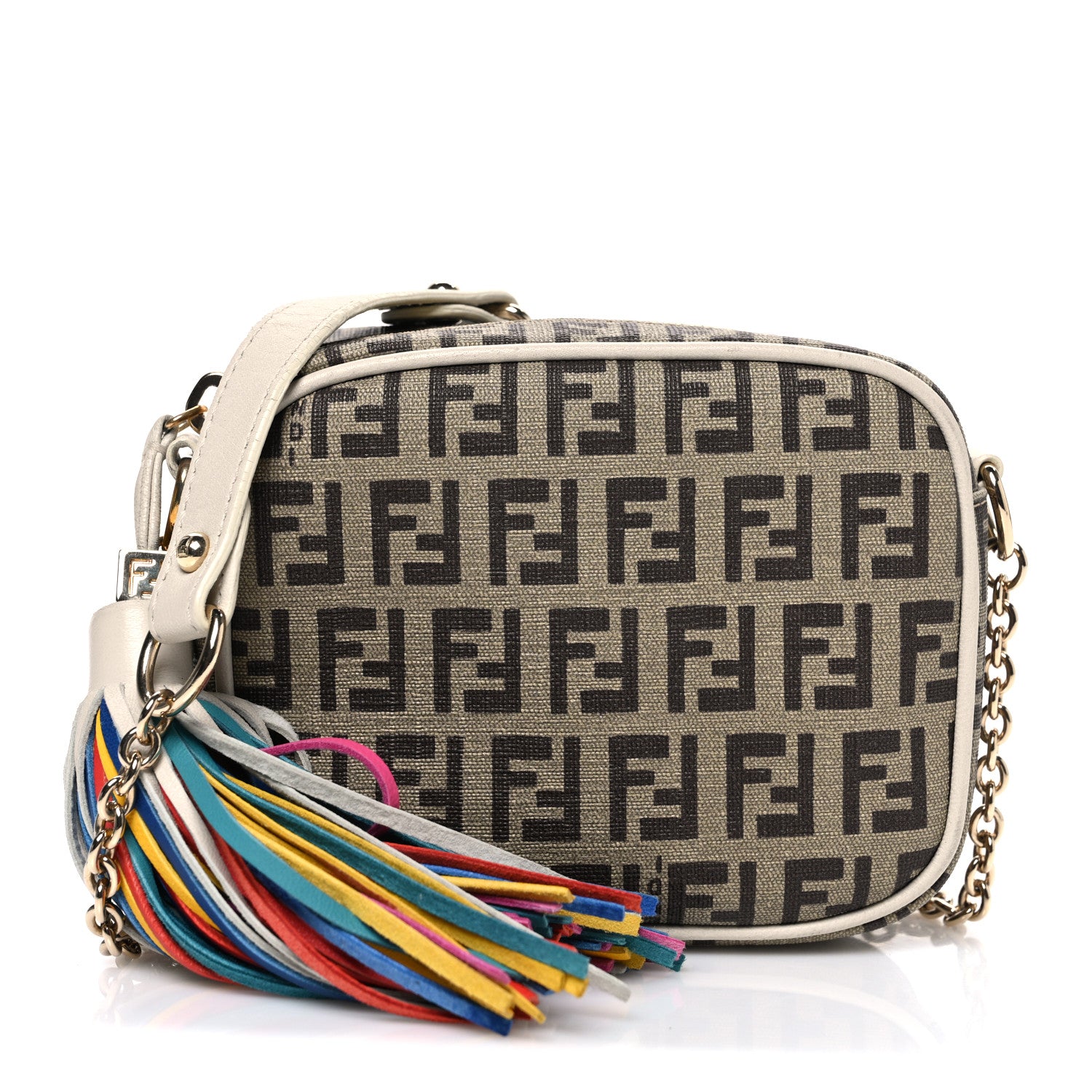 FENDIバッグ Fendi Zucchino Spalmati Crossbody 1842161 – FASHIONPHILE