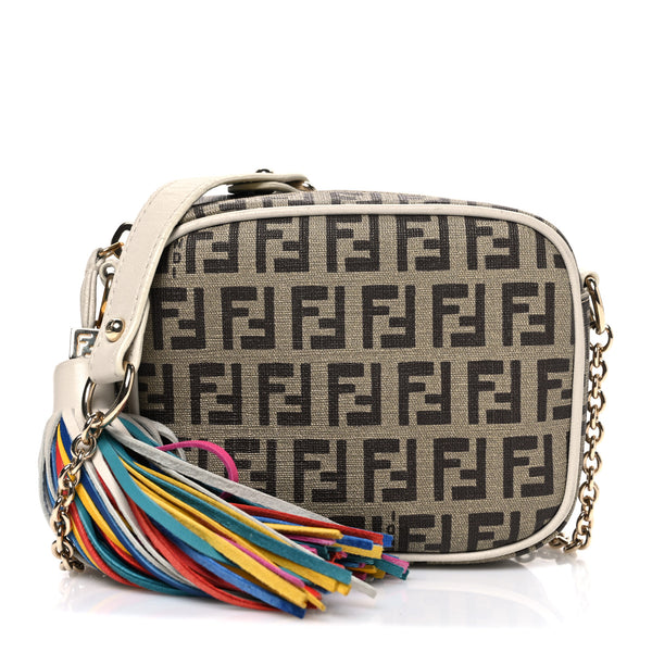 FENDI   バッグ Fendi Zucchino Double Flap