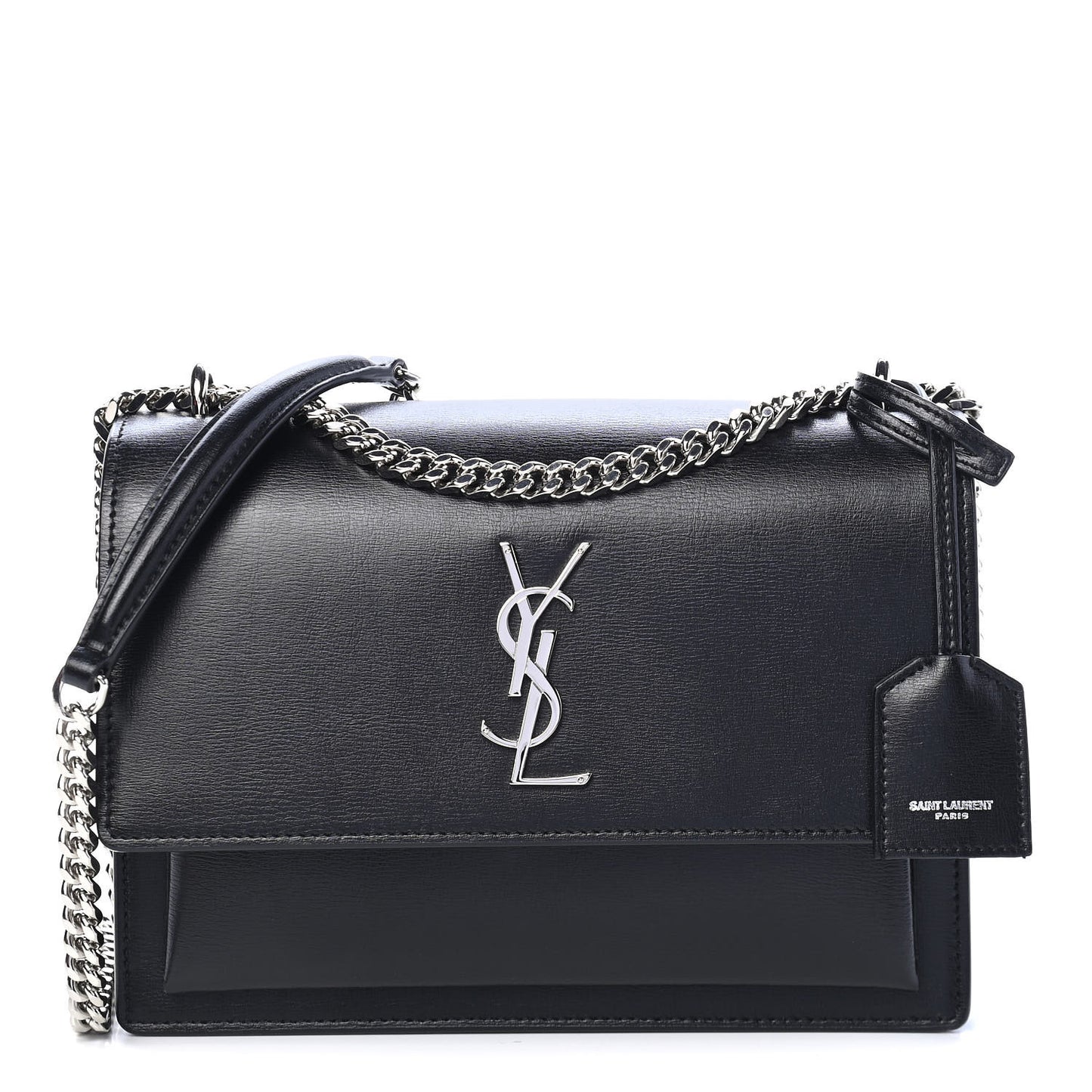 Calfskin Medium Monogram Sunset Black