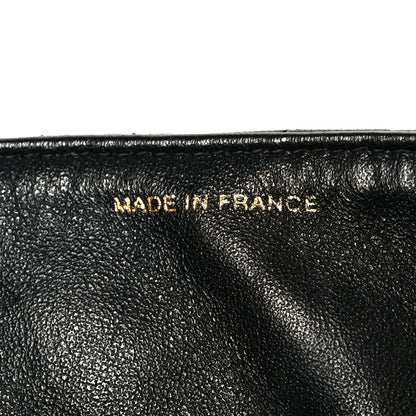 Chanel Lambskin Quilted Jumbo Single Flap Black 8 of 13