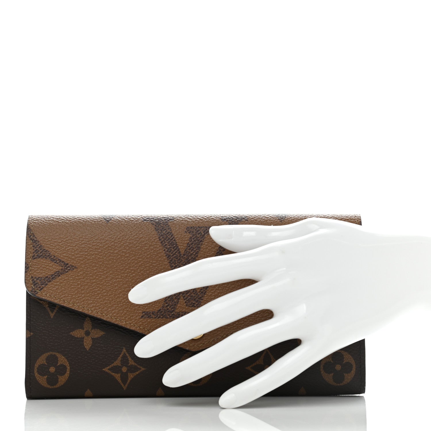 Louis Vuitton Reverse Monogram Giant Sarah Wallet 2 of 6