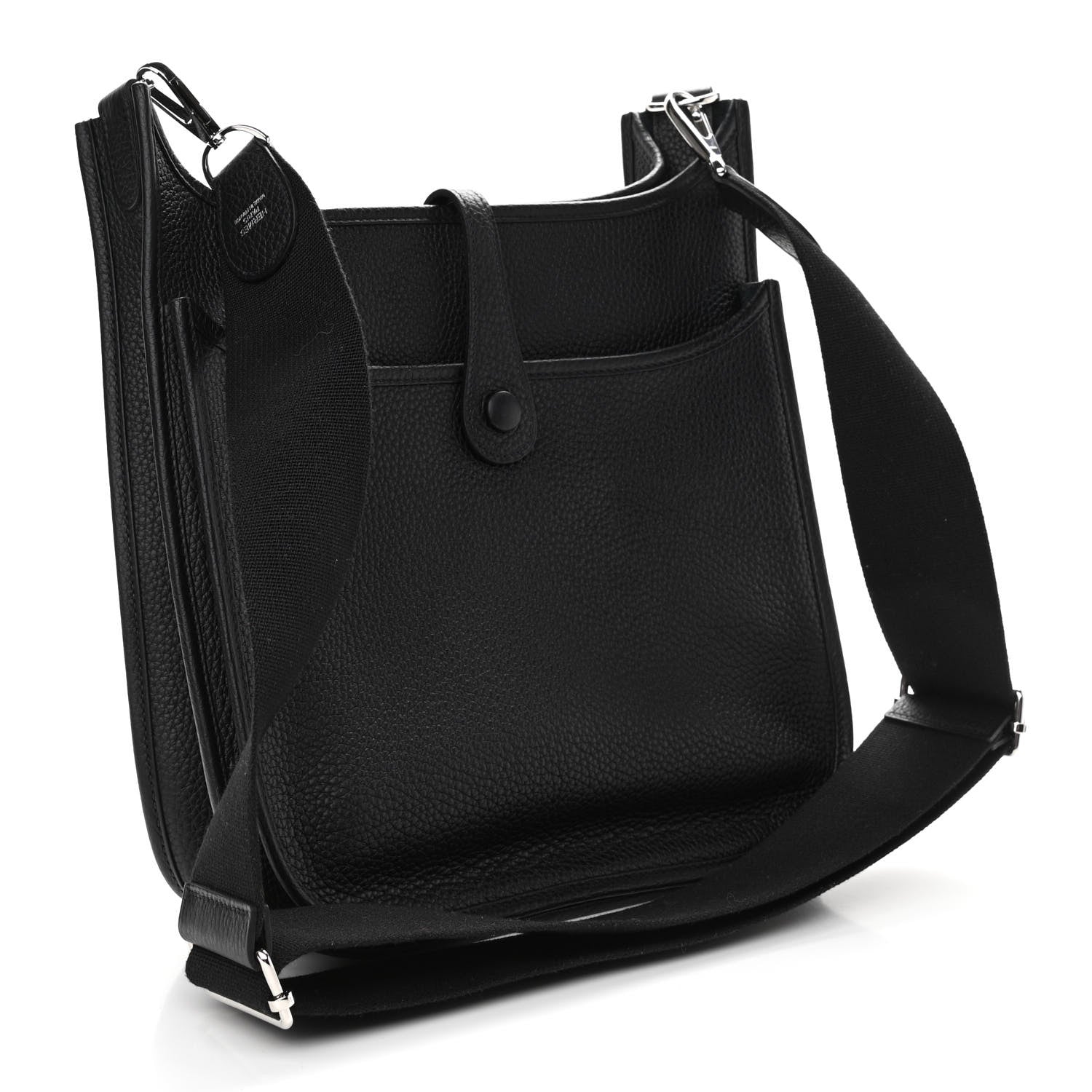 Hermes Taurillon Clemence Evelyne III PM Black 3 of 11