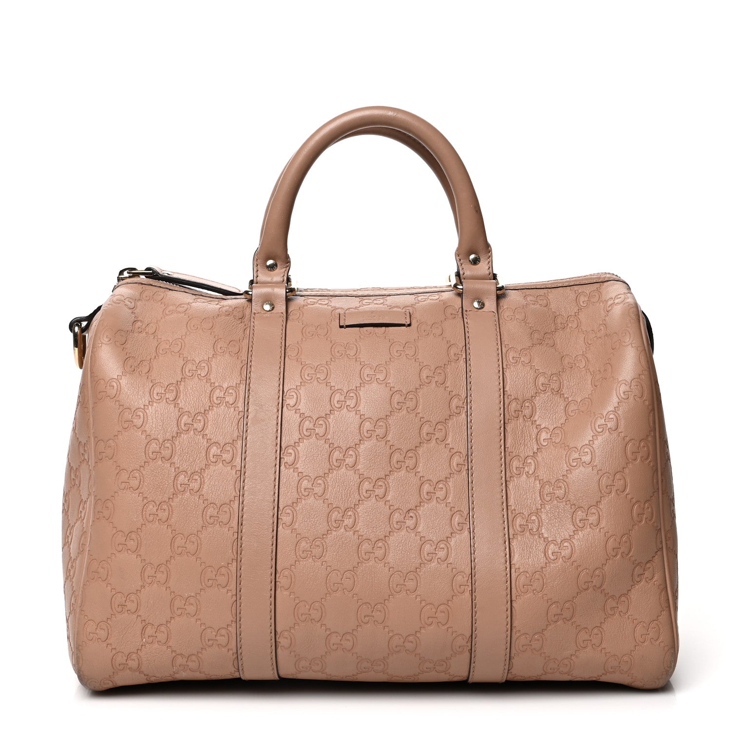 Gucci Guccissima Medium Joy Boston Winter Rose 1 of 8