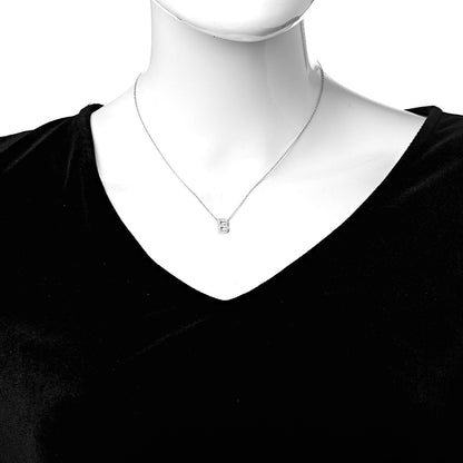 Tiffany Platinum Diamond Letter B Pendant Necklace 2 of 6