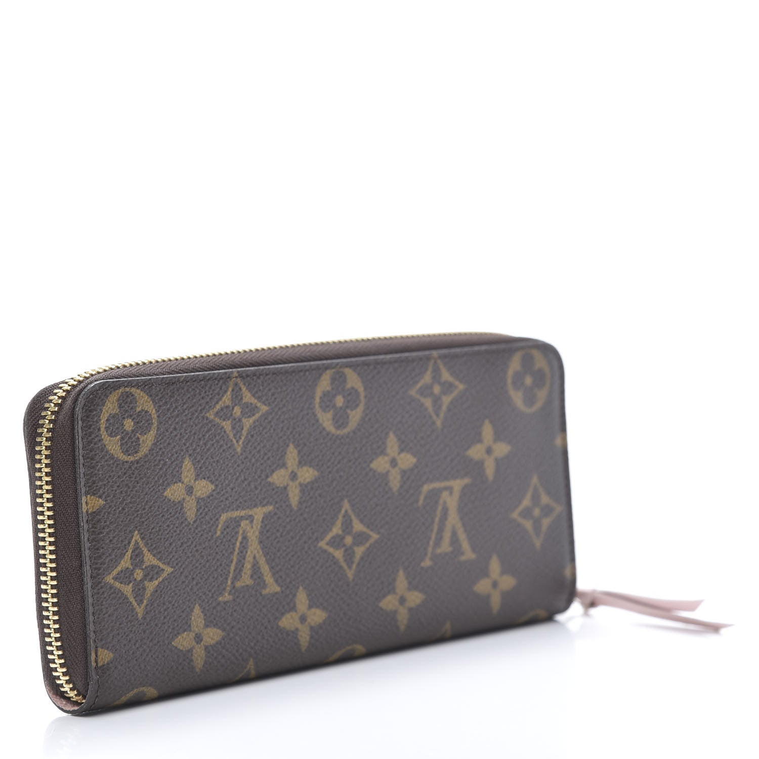 Louis Vuitton Monogram Clemence Wallet Rose Ballerine 3 of 9