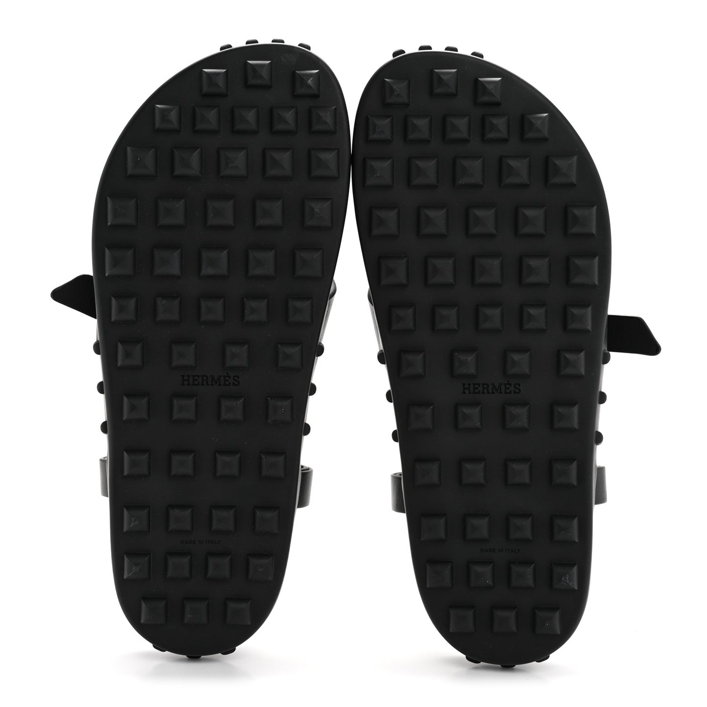 Calfskin Womens Inboard Sandals 38 Black