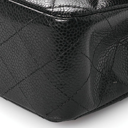Chanel Caviar Quilted Medium Double Flap Black 9 of 11