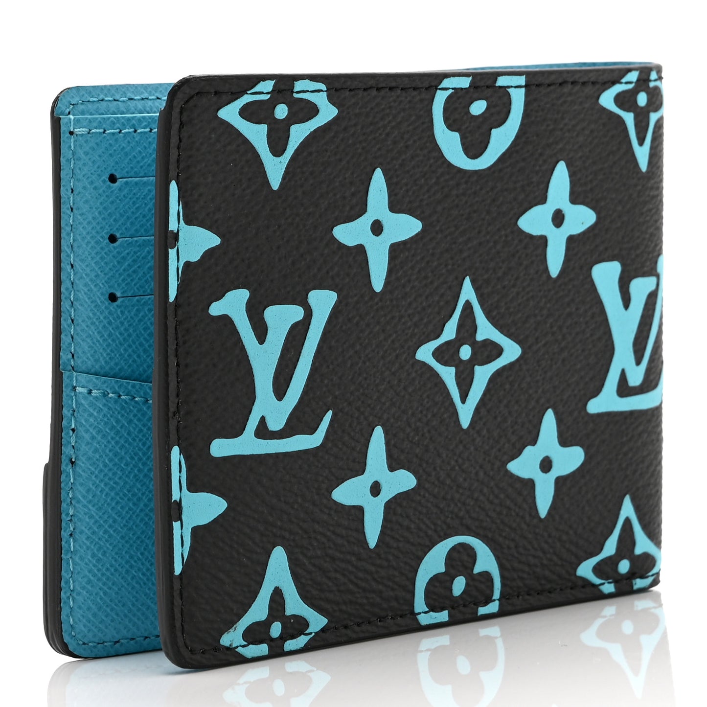 Monogram Playground Slender Wallet Black