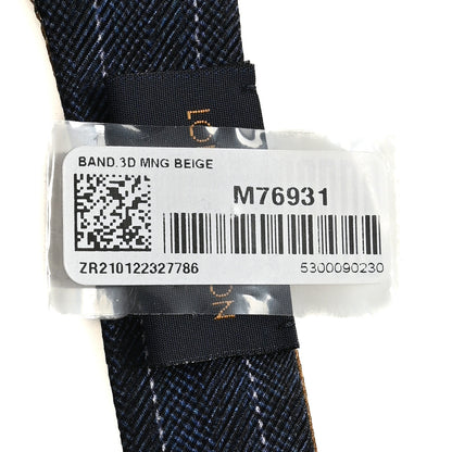 Louis Vuitton Silk Monogram Bandeau 3D Beige 3 of 3