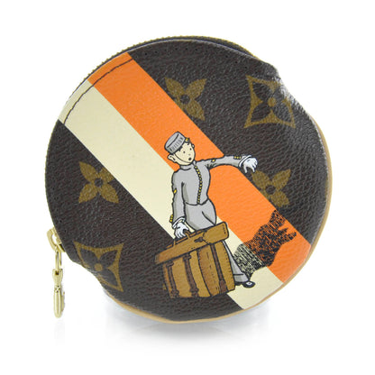 Louis Vuitton Monogram Groom Round Coin Purse 1 of 7