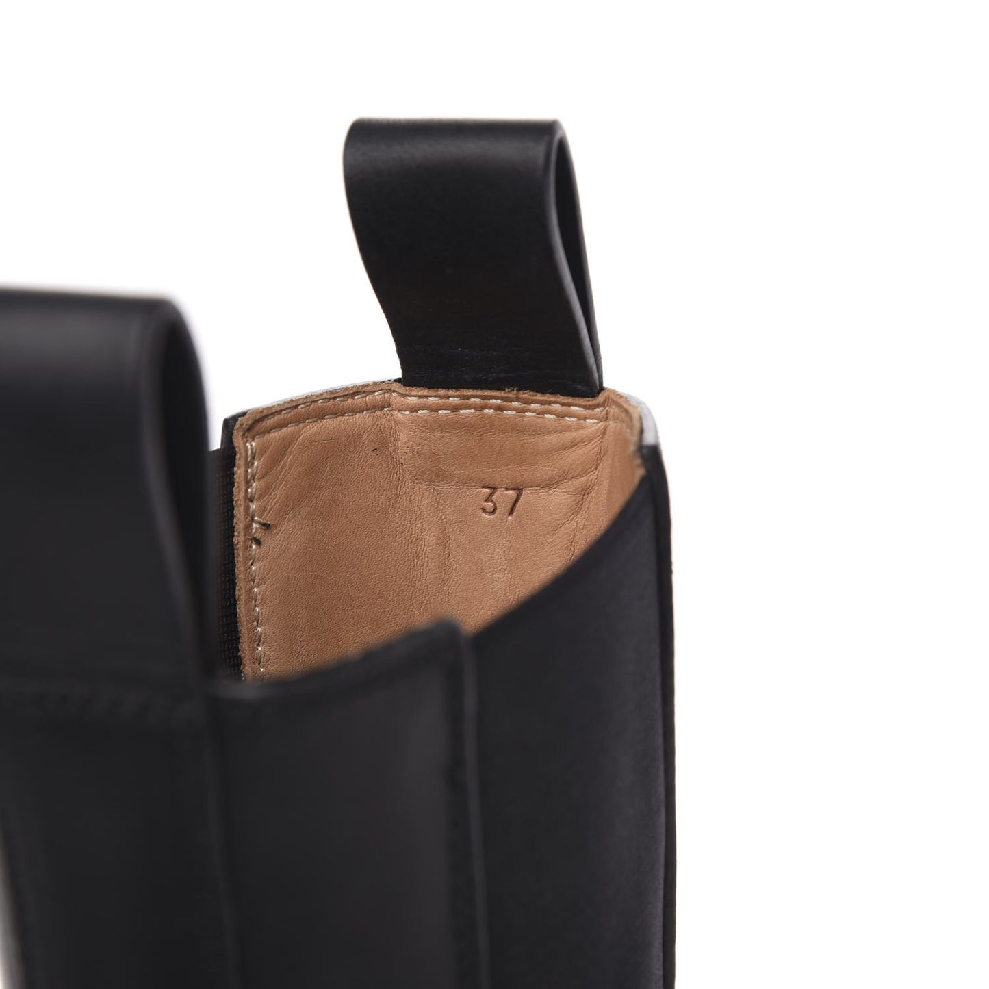 Calfskin The Lug Chelsea 55mm Boots 37 Black