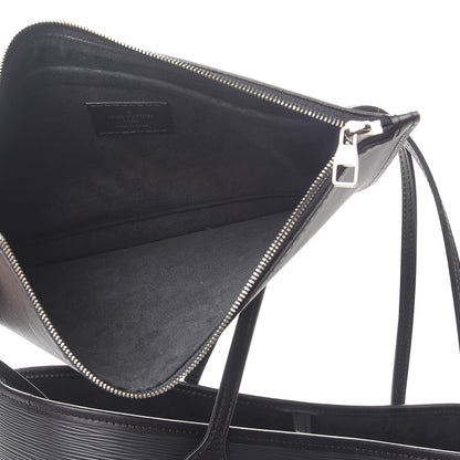 Louis Vuitton Epi Neverfull MM Black 7 of 10