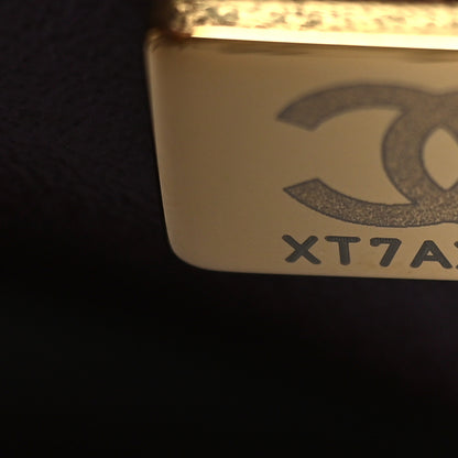 Chanel Caviar Quilted Medium Double Flap Black 7 of 9