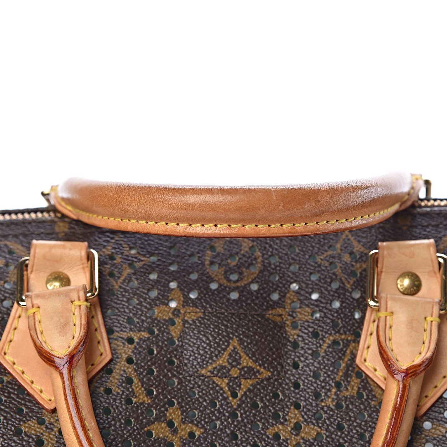 Monogram Perforated Speedy 30 Green