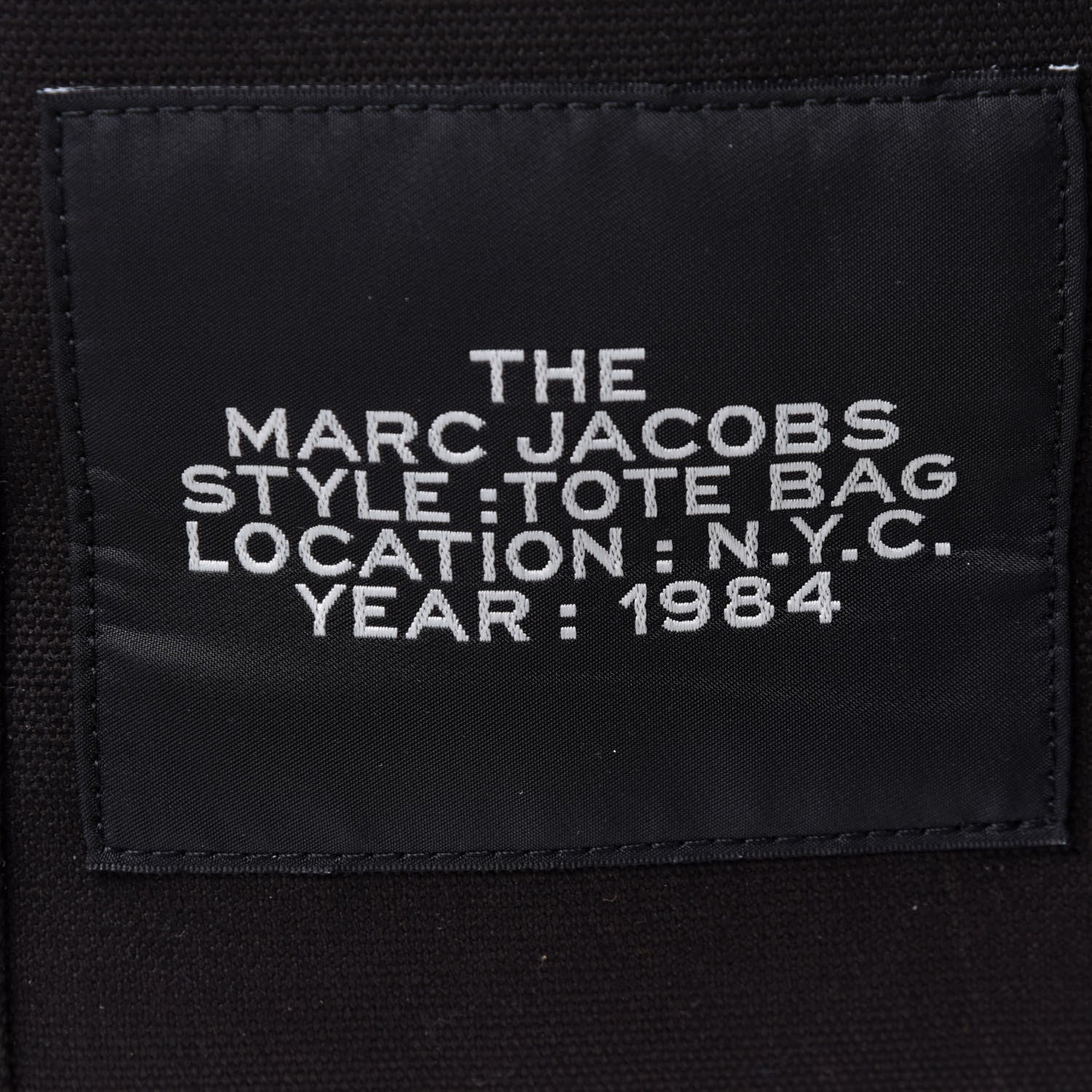 Marc Jacobs Canvas Traveler Tote Black 8 of 12