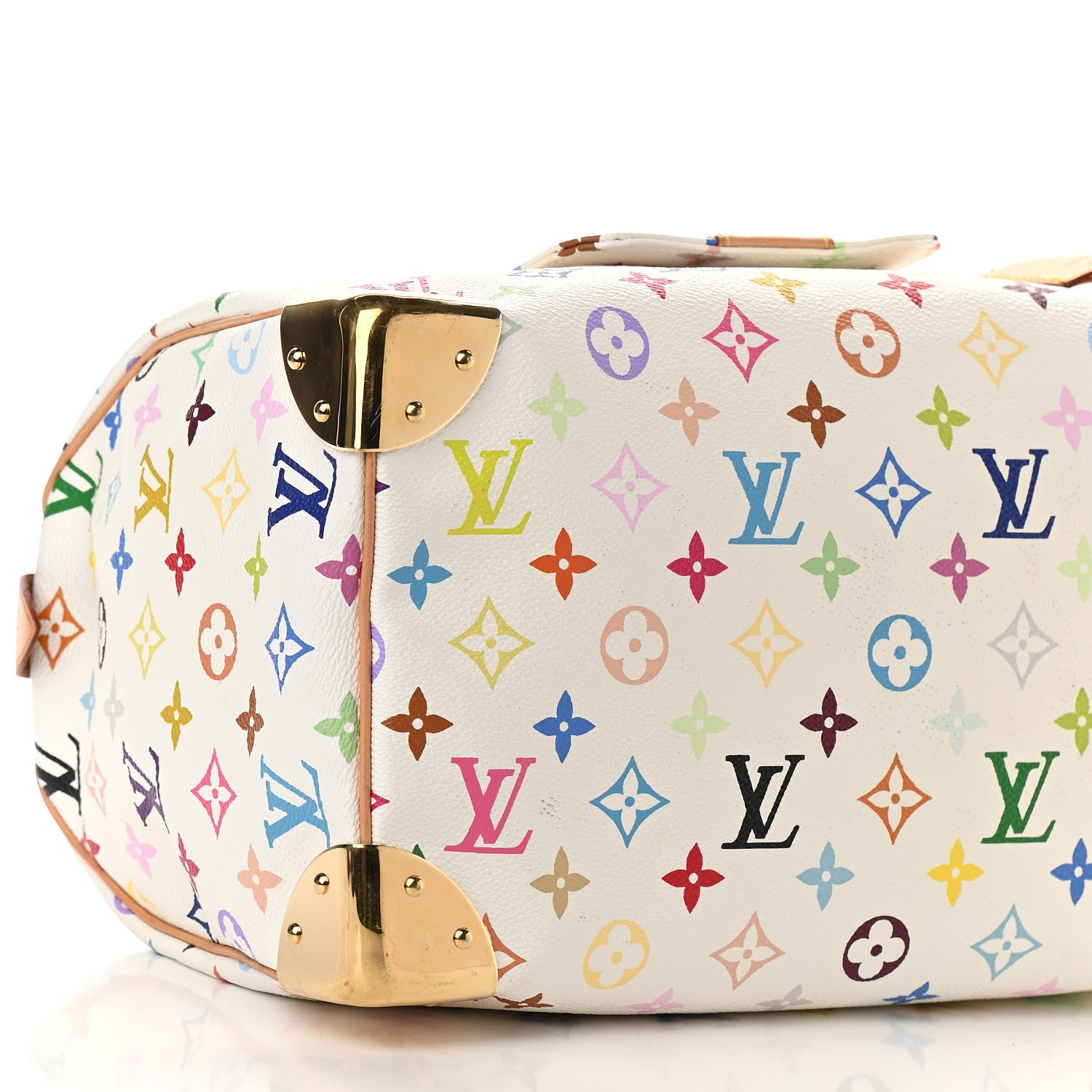 Louis Vuitton Monogram Multicolor Speedy 30 White 7 of 13