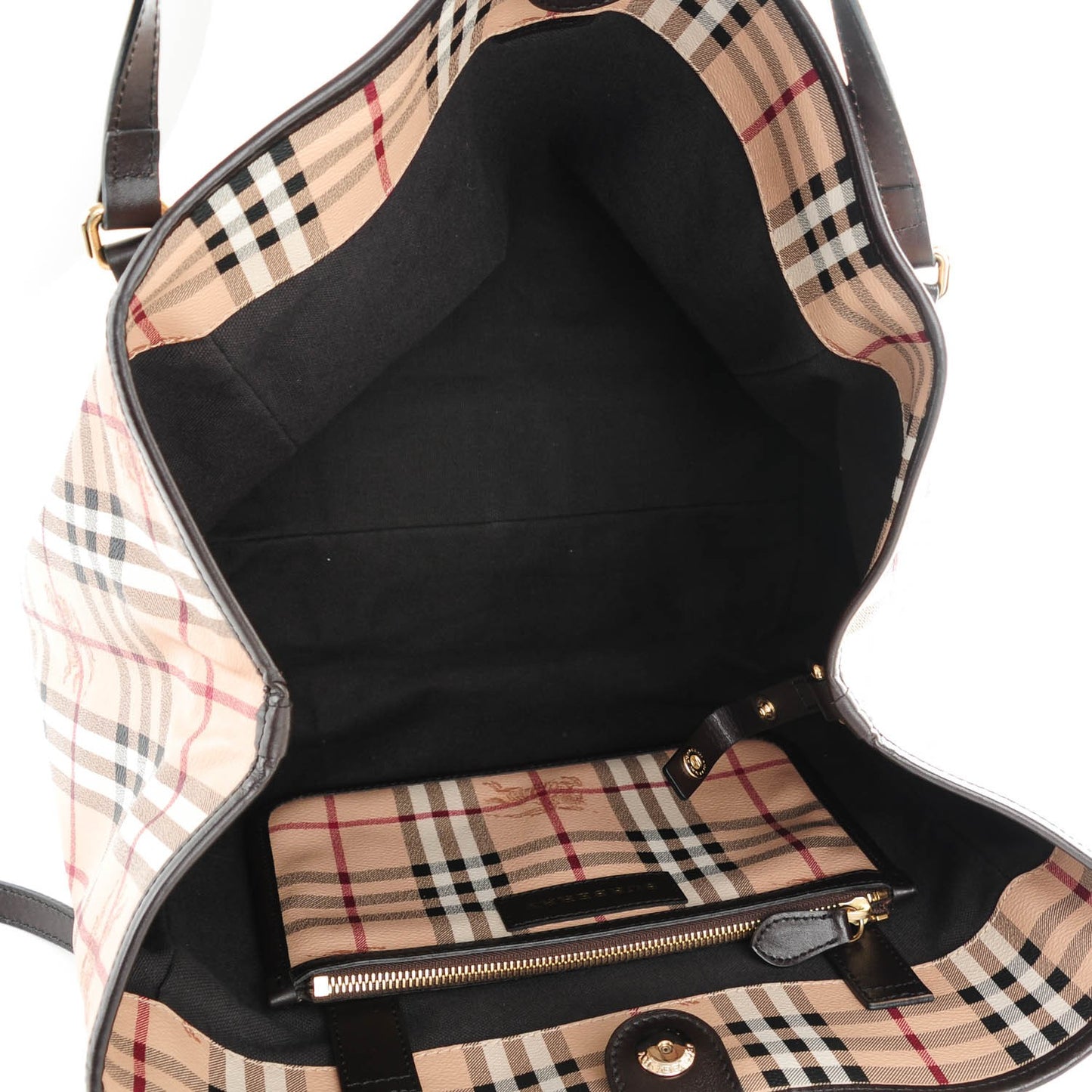 Haymarket Check Large Canterbury Tote Chocolate